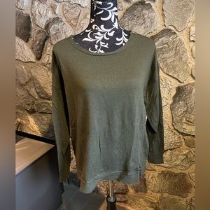J.Crew Green Long Sleeve  XL